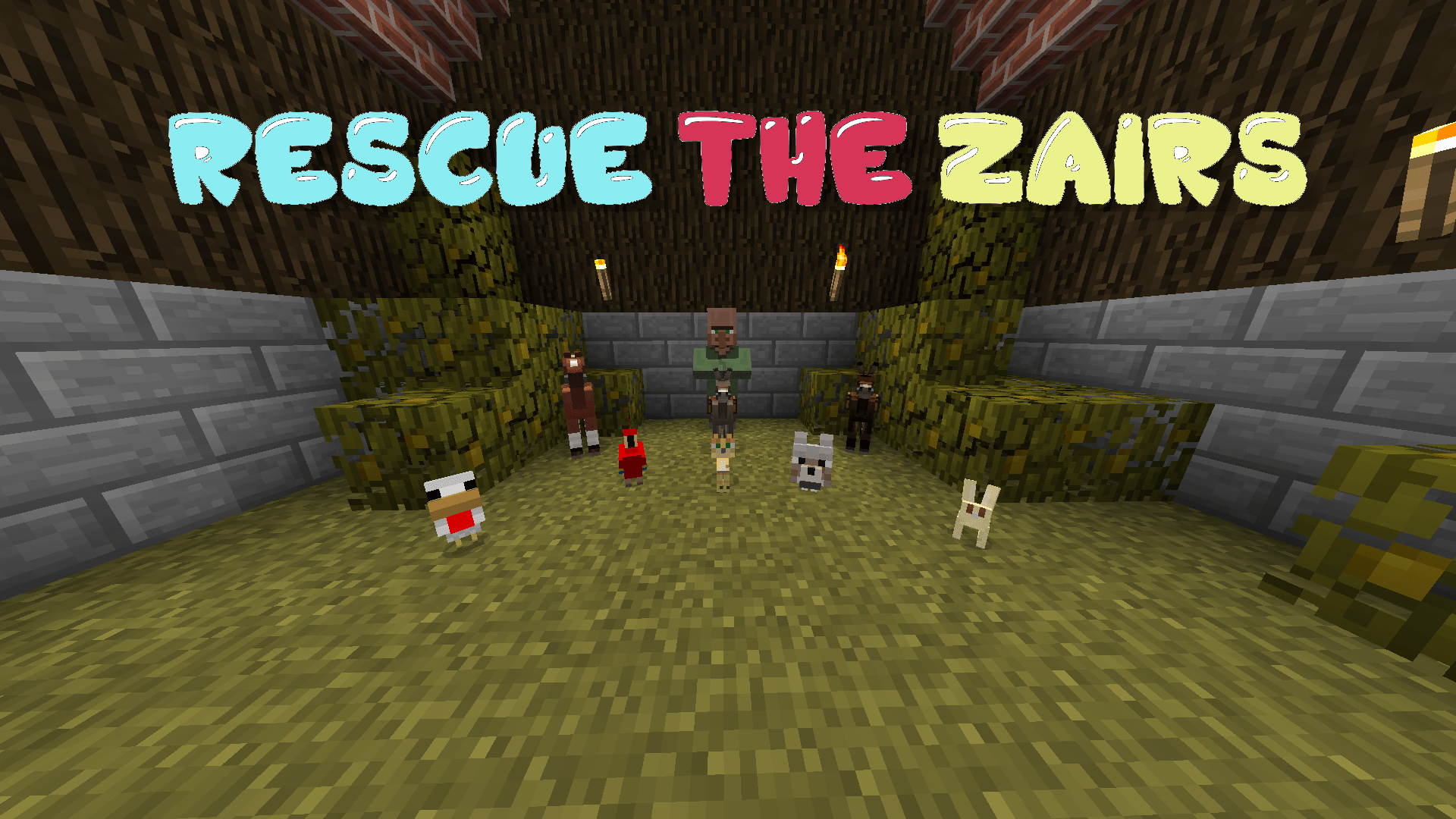 Baixar Rescue The Zairs para Minecraft 1.13.2